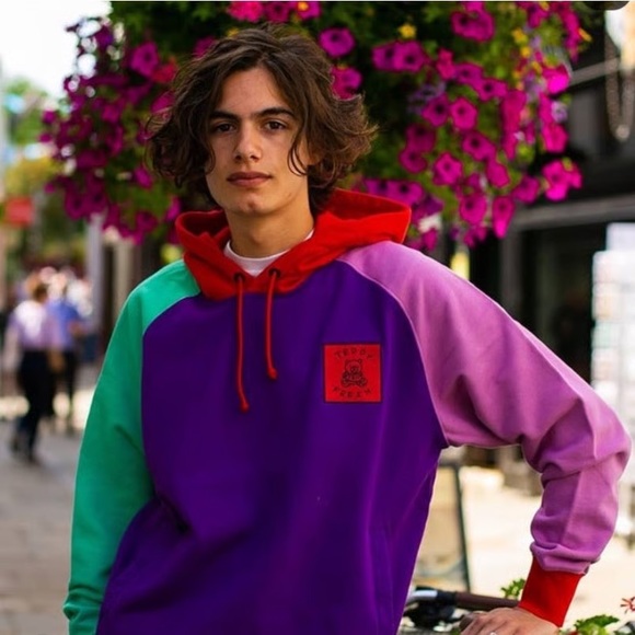 Teddy Fresh Other - Teddy Fresh Men’s Color Block Hoodie Urban Outfitters sz M